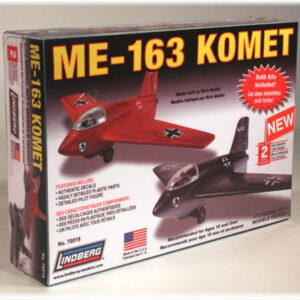 Model Plastikowy Do Sklejania Lindberg (USA) Odrzutowiec Messerschmitt ME-163 Komet