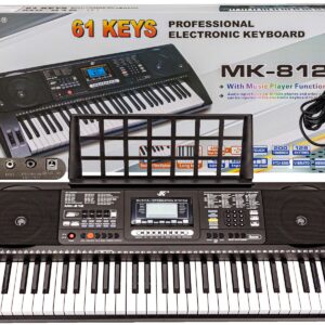 Keyboard Organy 61 Klawiszy Zasilacz MK-812