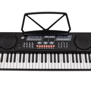 Keyboard Organy 54 Klawisze Zasilacz Mikrofon MK-632