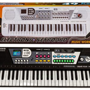 Keyboard MQ-4919 Organki, 49 Klawiszy, Mikrofon