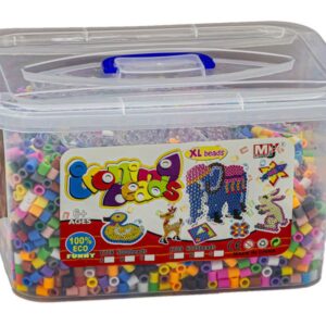 Prasowanka, Koraliki Do Prasowania, Wersja XXL, Zestaw 6000 El ,