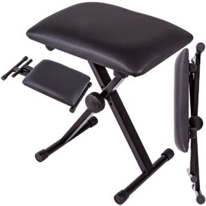 Siedzisko Do Keyboardu Pianina, Składany Stołek, Regulowany Taboret Krzesło