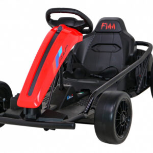 Gokart FX1 Drift Master na akumulator dla dzieci Czerwony + Funkcja Driftu + Koła EVA