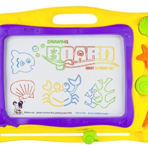 Tablica Znikopis Morski + 3 Pieczątki Kolorowe Tło