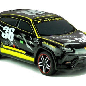 Auto Zdalnie Sterowane Sportowe Pilot R/C Czarne