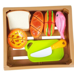 Zestaw Do Krojenia Hot Dog Ryba na Rzepy w Skrzyni