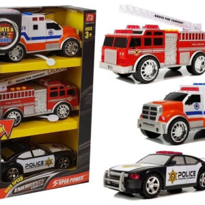 Zestaw Aut Służby Specjalne Straż Pożarna Policja