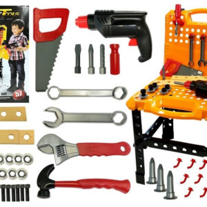 Duży Zestaw Majsterkowicza rozkładany w Walizce