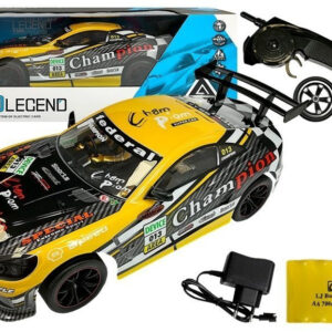 Auto Zdalnie Sterowane Sportowe 2.4GHz Żółte