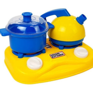 Zestaw Naczyń Plastikowych Mały Kucharz Garnki