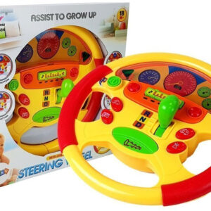 Kierownica Edukacyjna dla Niemowlaka Efekty Dźwiękowe i Świetlne