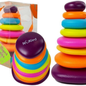 Piramidka Kolorowe Obręcze dla Niemowlaka