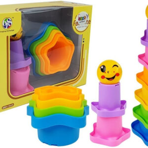 Piramidka Kubeczki dla Niemowlaka Gwiazdki