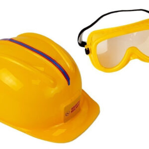 Zestaw Narzędzi Piła Zielona Na Baterie Kask Rękawice i Okulary ochronne