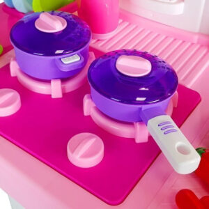 Kuchnia Woda Garnki Artykuły Spożywcze Na Baterie Dźwięk Różowa