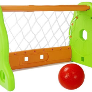 Bramka Piłkarska Dla Dzieci Zielono Pomarańczowa