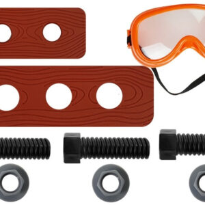 Zestaw Majsterkowicza Pas Narzędzia Wiertarka Śrubki Kleszcze Młotek