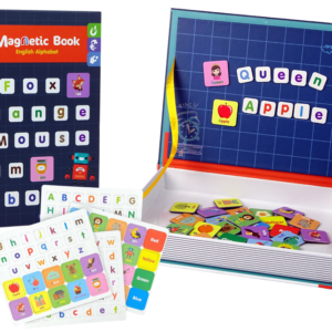 Magnetyczna Układanka Książka Angielski Alfabet Obrazki