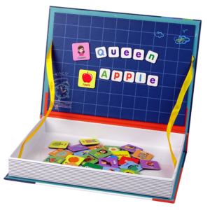 Magnetyczna Układanka Książka Angielski Alfabet Obrazki