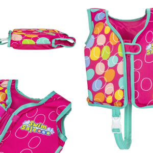 Kamizelka Do Nauki Pływania Różowa 51 cm Bestway 32176