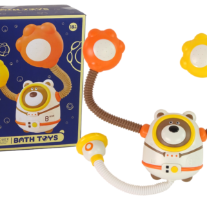 Zabawka Do Wody Do Kąpieli Miś Kosmonauta na baterie Prysznic