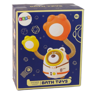 Zabawka Do Wody Do Kąpieli Miś Kosmonauta na baterie Prysznic