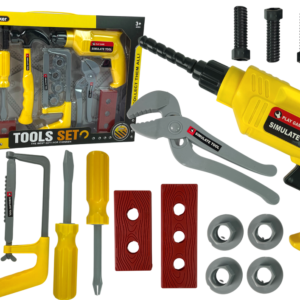 Zestaw Majsterkowicza Wiertarka Młotek Śrubokręty