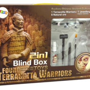 Zestaw Archeologiczny 2w1 Różne Kryształy Skarby