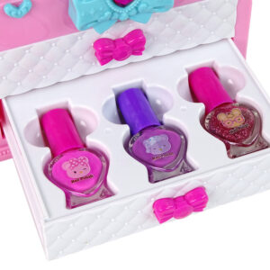 Zestaw Piękności w Walizce Różowy Biały