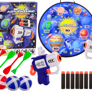 Gra Zręcznościowa Tarcza Pistolety Strzałki Kulki Kosmos