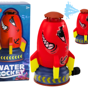 Rakieta Wodna Zraszacz Wyrzutnia Rekin Czerwony