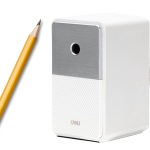 Strugaczka Na Korbkę Z Pojemnikiem Regulacja Ostrza Biała