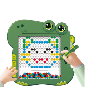 Tablica Magnetyczna Edukacyjna Dinozaur Pad Układanka Zielona