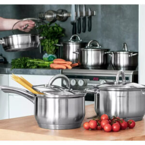 12 ELEMENTOWY ZESTAW GARNKÓW KINGHOFF KH-4450