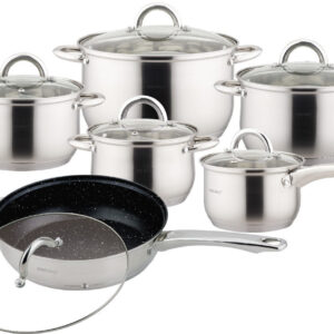 12 ELEMENTOWY ZESTAW GARNKÓW KINGHOFF KH-4457