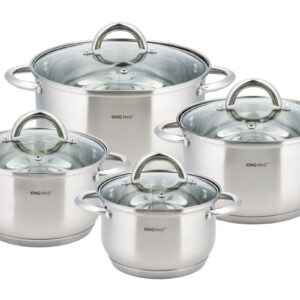 8 ELEMENTOWY ZESTAW GARNKÓW KINGHOFF KH-4448