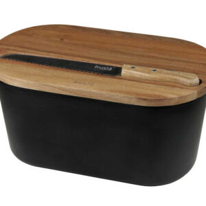 CHLEBAK HUSLA Z DESKĄ DO KROJENIA I NOŻEM 73935