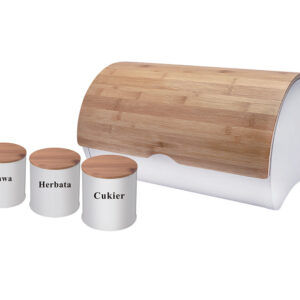 CHLEBAK NA PIECZYWO Z POJEMNIKAMI 2705 biały