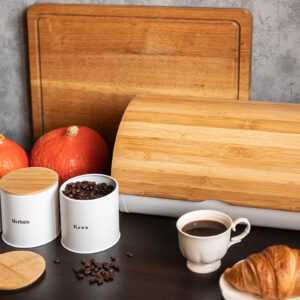 CHLEBAK NA PIECZYWO Z POJEMNIKAMI 2705 biały