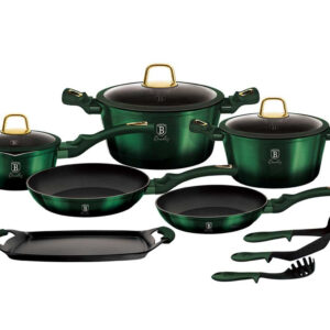 GARNKI TYTANOWE BERLINGER HAUS 12 elem. BH-6066 EMERALD