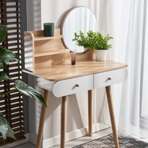 Toaletka z lustrem SCANDI kosmetyczna skandynawska