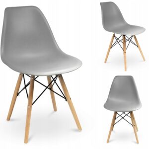 Krzesło szare (ikeabox)