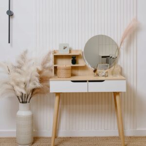 Toaletka z lustrem SCANDI kosmetyczna skandynawska