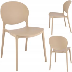 Krzesło JUSTIN beżowe