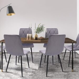 Krzesło PIADO szare (zestaw nogi + śruby)