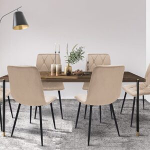 Krzesło PIADO beżowe (zestaw nogi + śruby)