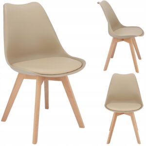 Krzesło OSLO beżowe (nowy kod)