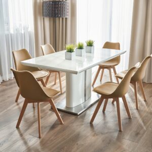 Krzesło OSLO beżowe (nowy kod)