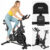 Rower spinningowy treningowy stacjonarny regulowany LCD 120kg uchwyt Rebel