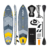 Deska SUP pompowana z siedziskiem do pływania 335 cm wiosło zestaw Rebel